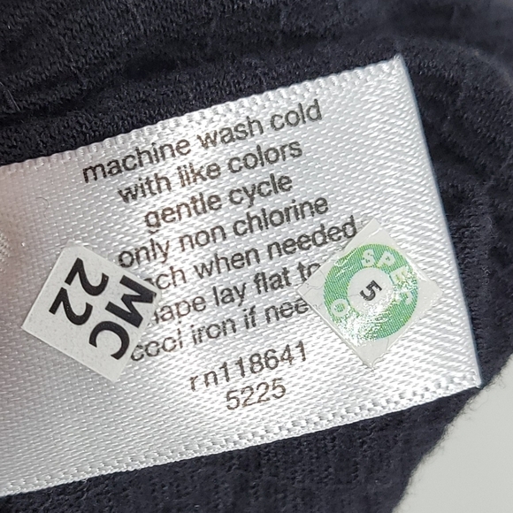 Lane Bryant Womens Black Relaxed Crop Cap-Sleeve Square-Neck Top Size 22/24 - Picture 6 of 11